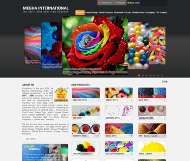 Megha International violet orange