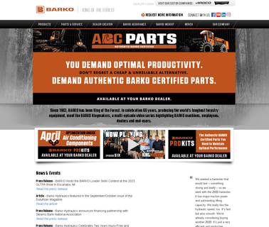 Barko Hydraulics – Forestry & Land Clearing Equipment Barko farm tractor sales