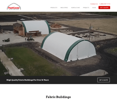 Fastcover Fabric Structures farm garden trolley