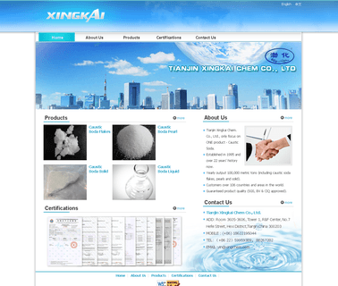 Tianjin Xingkai Chem caustic solid