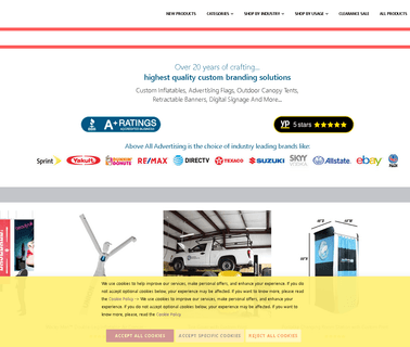 Above All Advertising Inc and decor