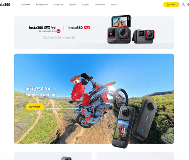 Home - Insta360 advanced portable