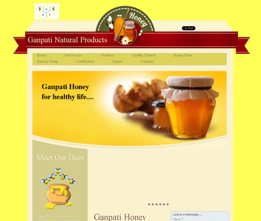 Ganpati Natural Products dry honey