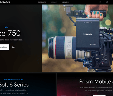 Teradek wireless video 1080p