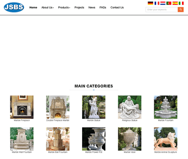 Shijiazhuang Js Bluesea Trading carved mantel