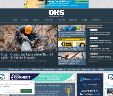 Occupational Health & Safety safety equipment ppe