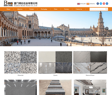 Xiamen Boshi Stone granite g603 slabs