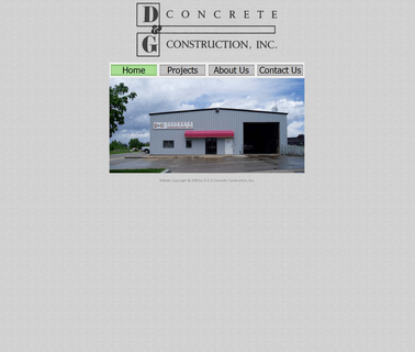 Welcome to D & G Concrete  concrete road blade