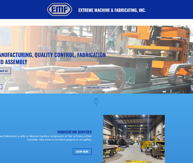 Fabrication Machining & Assembly Home Page Extreme Machine fabrication
