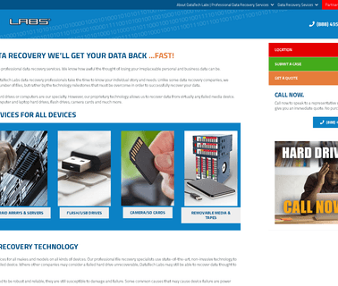 Data Recovery Services Recover Hard Drive Data Raid Datatech atx raid
