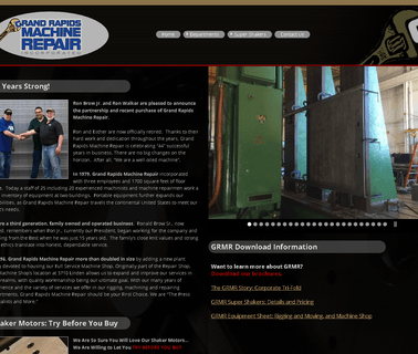 Grand Rapids Machine Repair Home Page broaching machine