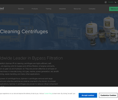 Spinner Ii Products/Tf Hudgins Inc. communications data