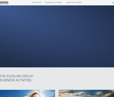 Kudelski Group > Access Emotion broadband access products