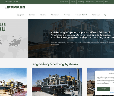 Lippmann Milwaukee crusher machinery series