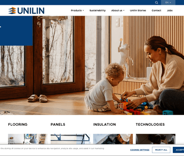 Unilin Flooring tile north
