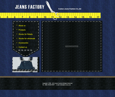 Canton Jeans Fashion jeans cloth
