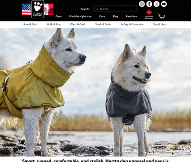 Hurtta Performance Gear for Dogs Coats| Dog chews dogs