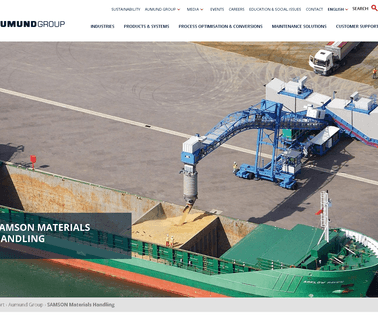 Samson Materials Handling Limited conveying roll