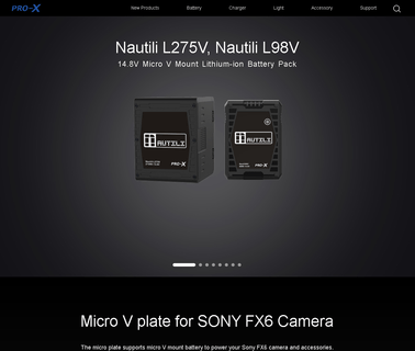 Pro-X - Home Page battery pro