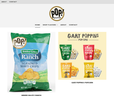 Pop! Gourmet large candy