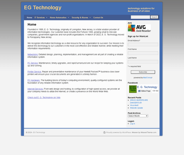 Eg Technology Technology Solutions for Business of All Sizes all sizes