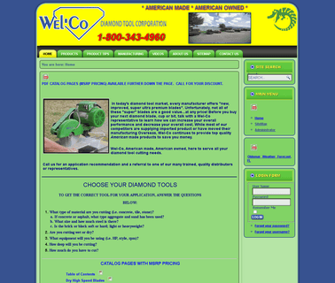 Wel-CO Diamond Tool masonry drilling drill