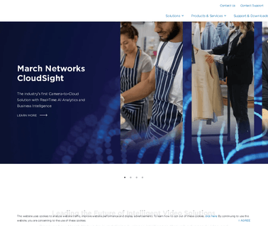 Intelligent Ip Video Surveillance | March Networks businesses