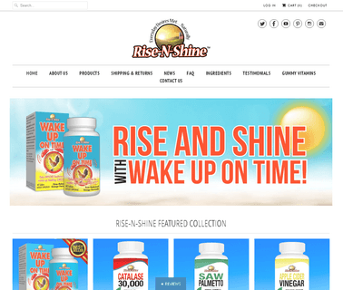 Rise-N-Shine formulas