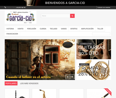 Instrumentos Musicales Garcia-Cid Sl abu garcia