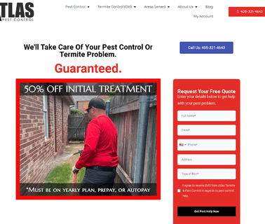 Complete Pest Control Norman Ok Atlas Termite & Pest Control oklahoma wholesale