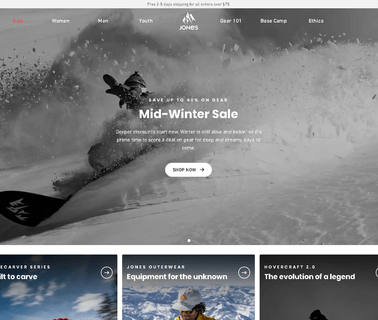 Jones Snowboards snowboard snowboards