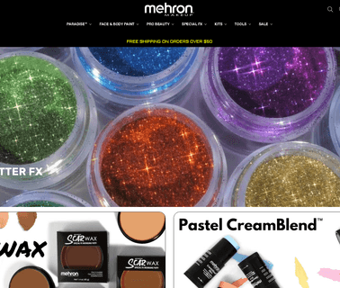 Home - Mehron Makeup makeup