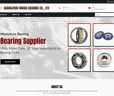 Guangzhou Rimao Bearing Co. radial plain bearing