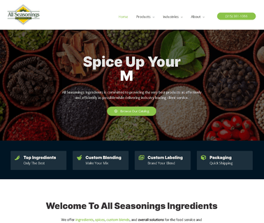 All Seasonings Ingredients seasoning flavor