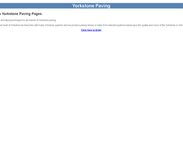 Yorkstone Paving abs building materials