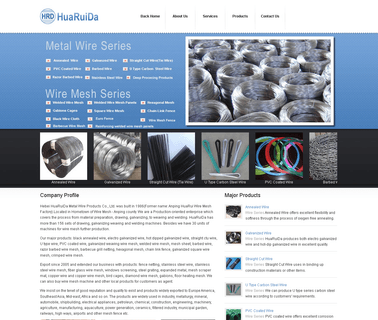 Hebei Huaruida Metal Wire Products uct series