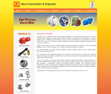Meco Transmission & Engineers helical gearbox