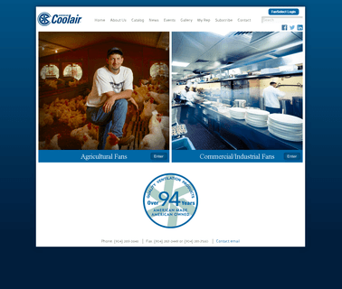 American Coolair Corporation fan system equipment