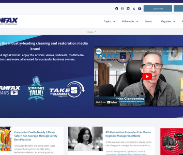 Cleanfax; Serving Cleaning & Restoration fax marketing