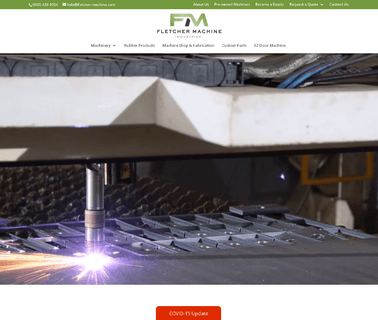 Fletcher Machine assembling manufacturing
