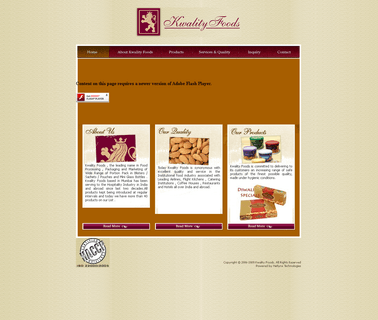 Kwality Foods sugar honey