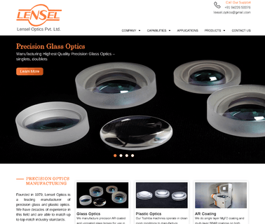 Lensel Optics glass fresnel