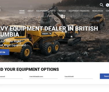 Great West Equipment Heavy Equipment Dealer Great West heavy equipment