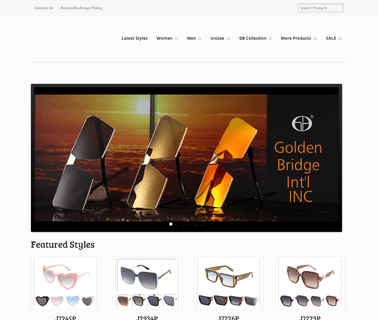 Golden Bridge Intl eyewear store