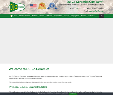 Grill Greats Div. Du Co Ceramics cookware replacement parts