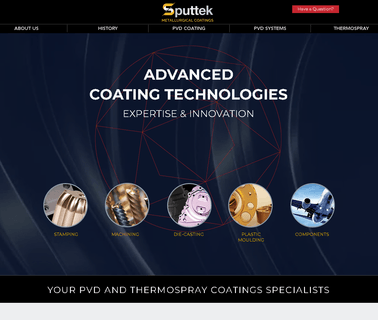 Sputtek forming metal