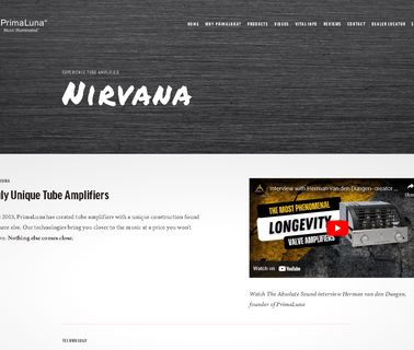 Primaluna Usa amplifiers music