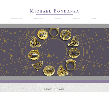 Michael Bondanza designer bridal bangles