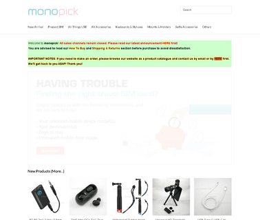 Monopick dual car dvr