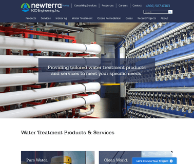 Water Treatment Products and Services; H2O water h2o